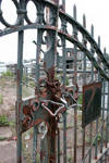 I like old metal gates. =) I like old metal gates. =)