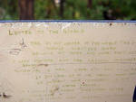 Poem inside the door of the poetry box Poem inside the door of the poetry box