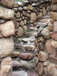 Stairs of the inn down the street Stairs of the inn down the street