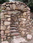 Stairs and archway Stairs and archway