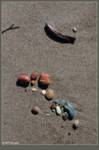 The ocean washed my stones apart, but I love how they shine. The ocean washed my stones apart, but I love how they shine.