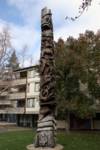 A totem at the residential halls of UCSC. A totem at the residential halls of UCSC.