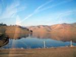 Part of the San Luis Reservoir. Part of the San Luis Reservoir.