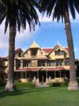 Front of the Winchester House. Front of the Winchester House.