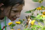Katie with the most ghetto butterfly ever. Katie with the most ghetto butterfly ever.