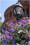 Lamp post at the Smithsonian Castle Lamp post at the Smithsonian Castle