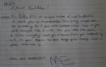 Guest book note - Bubbles