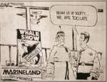 Cartoon about closure of Marineland Cartoon about closure of Marineland