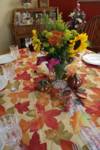 The dining room table The dining room table