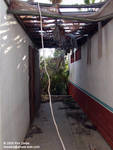 Pathway between locker rooms and Baja Reef Pathway between locker rooms and Baja Reef