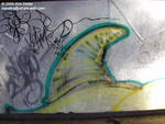 Heh, dorsal fin graffiti! ;) Heh, dorsal fin graffiti! ;)