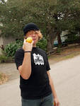 Jordan and his gangsta orange Jordan and his gangsta orange