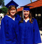 Me with Chalise at our high school graduation Me with Chalise at our high school graduation