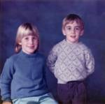 Me with my brother in 1987. I'm 7 years old here, he's almost 5. Me with my brother in 1987. I'm 7 years old here, he's almost 5.